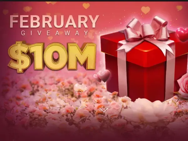 $10.000.000 Februari giveaway